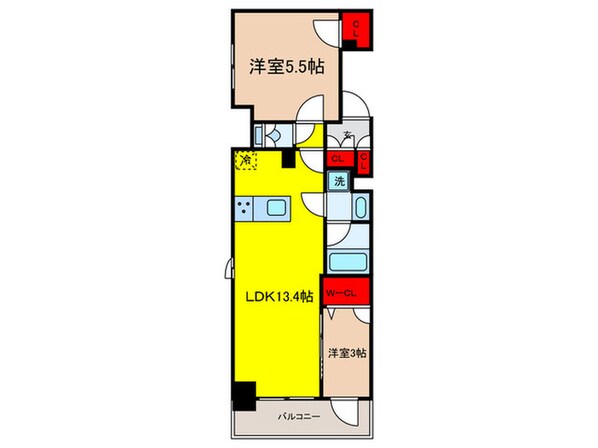 アーバネックス日本橋横山町の物件間取画像